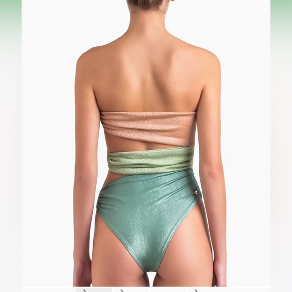 NWT isla cut-out bandeau bikini - Picture 4 of 5